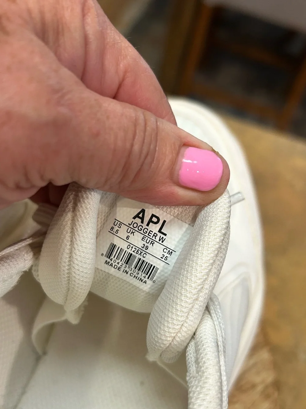 APL Women's Jogger Sneakers in Ivory - Picture 9 of 14
